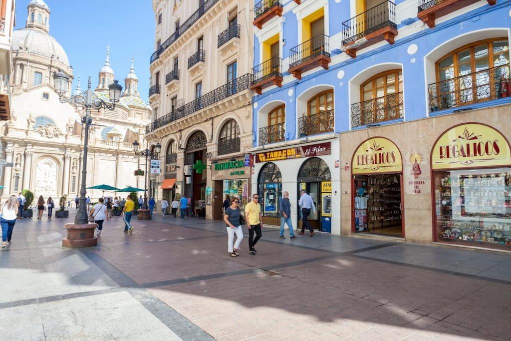 Moderno Apartamento En Casco Historico + Desayuno! Zaragoza Eksteriør billede